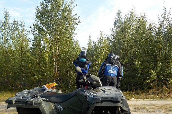 ATV Quad Bike Experience - Leaving Rovaniemi from Rovakatu 26