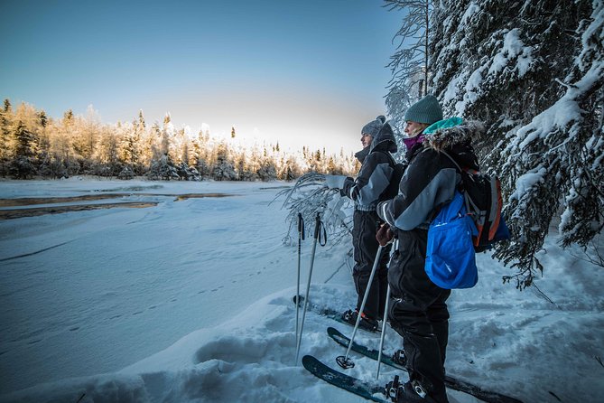Backcountry skiing adventure - Skin skis and the appeal of going off track