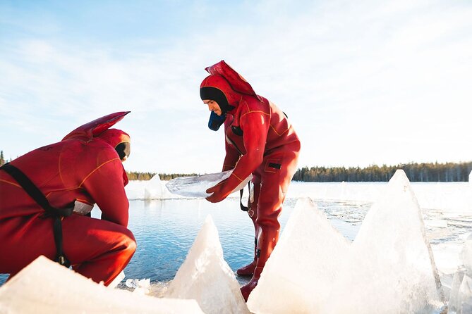 Daytime Arctic Ice-Floating in Rovaniemi, Small-Group - What the three-hour outing feels like