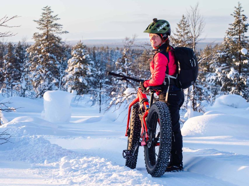 E-FatBike experience in small groups - From Hostel Cafe Koti to Ounasvaara Forest