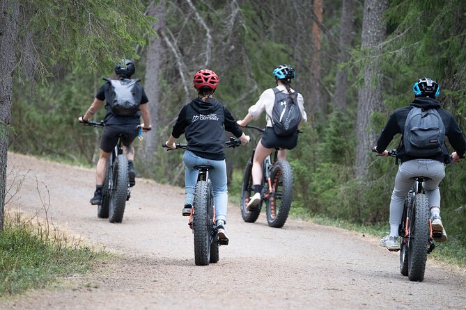 Electric Fatbike Trip to the Reindeer Farm - The 8:30 am start in central Rovaniemi