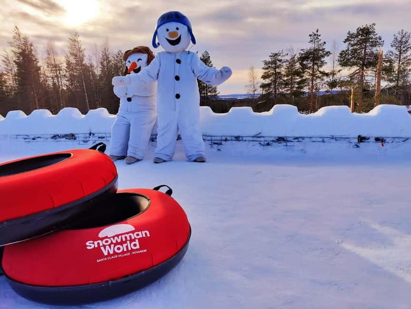 Entrance tickets to Snowman World and Snow Restaurant Dinner - The ice bar and its small cold-weather details