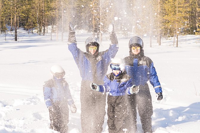 Family Snowmobile Safari from Santa Claus Village - Who can drive a snowmobile
