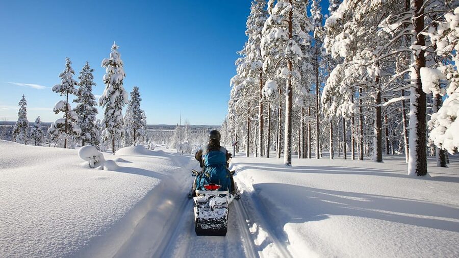 From Rovaniemi: 2-Hour Snowmobile Safari - Getting dressed for real Arctic weather