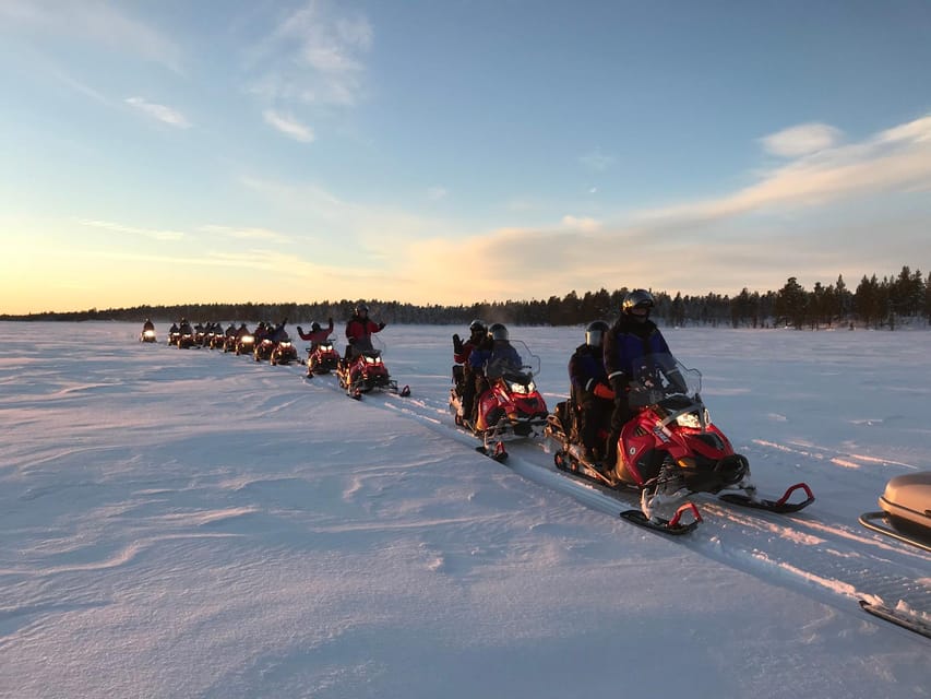 From Rovaniemi: 2-Hour Snowmobile Safari - Two hours across rivers and snowy trails