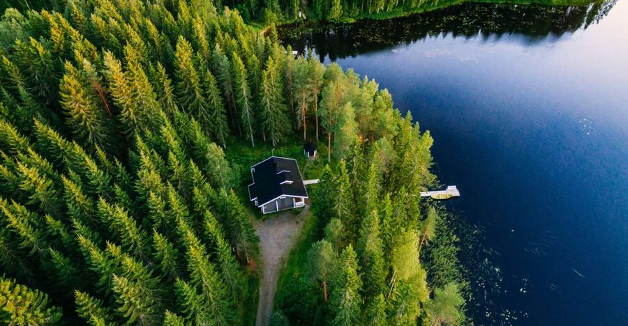 From Rovaniemi: Midnight Sun Forest Lake Float - Why the midnight sun makes this float different