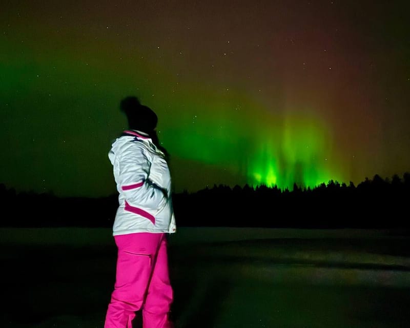 From Rovaniemi: Night Tour in Search of the Aurora with BBQ - Stop three: the secret stop and the best chance for photos