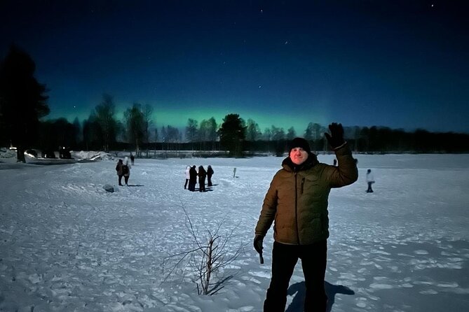 From Rovaniemi: Northern Lights Tour with Campfire Snacks - Olkkajärvi: food, fire, and the first sky check