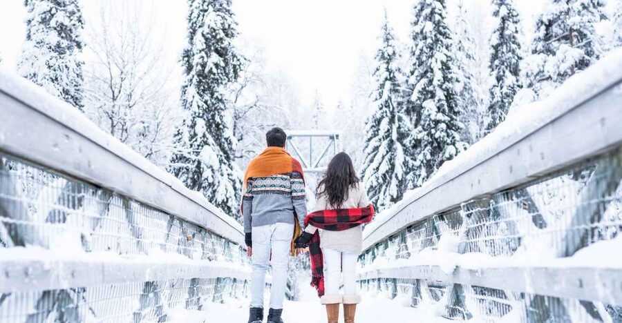 From Rovaniemi: Private Photoshoot in the Lappish Wilderness - Leaving Rovaniemi for the Arctic countryside