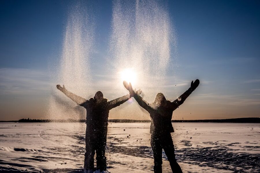 From Rovaniemi: Private Photoshoot in the Lappish Wilderness - What the one-hour itinerary feels like