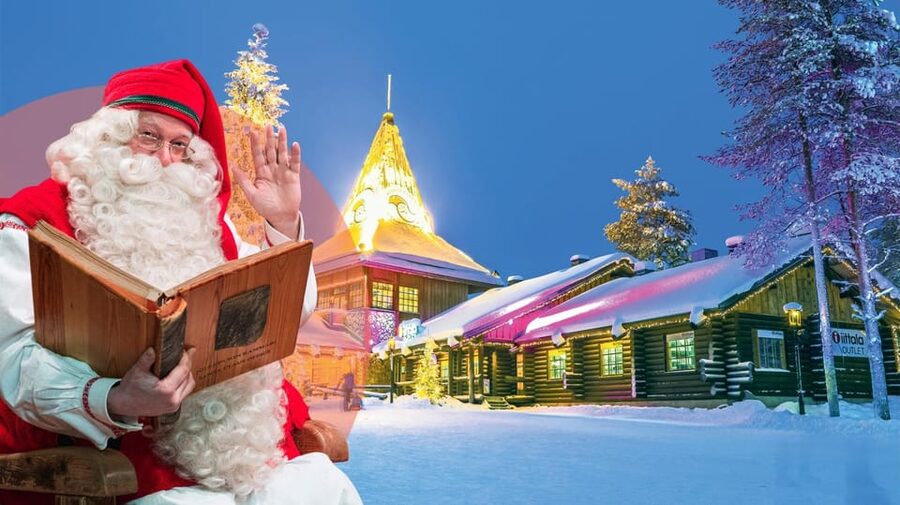 From Rovaniemi: Tour to Santa Claus Village - Meeting Santa in his Arctic home