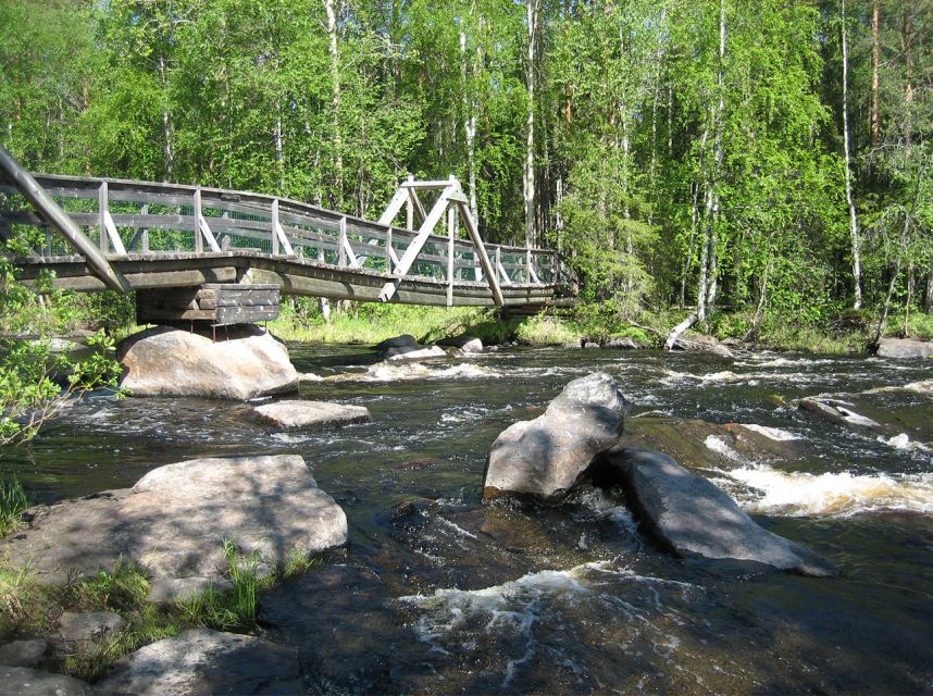 From Rovaniemi: Vikaköngäs Forest Hiking Tour - The hanging bridge is the tour’s memorable moment