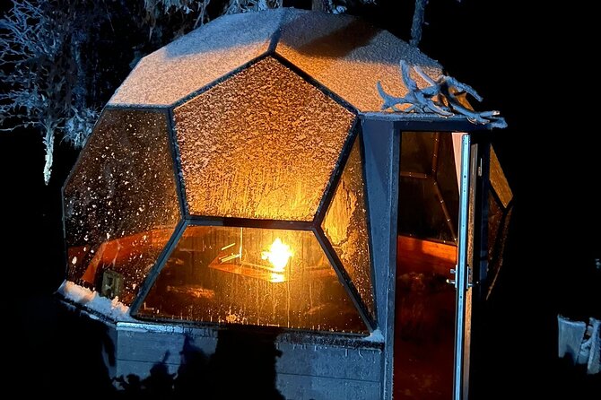 Glass Igloo Campfire Dinner under Northern Lights - Is $402.08 per person good value?