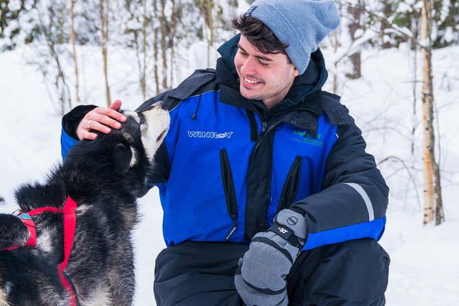 Half-Day Husky Safari and Salmon Ice Fishing Experience - Starting with salmon ice fishing