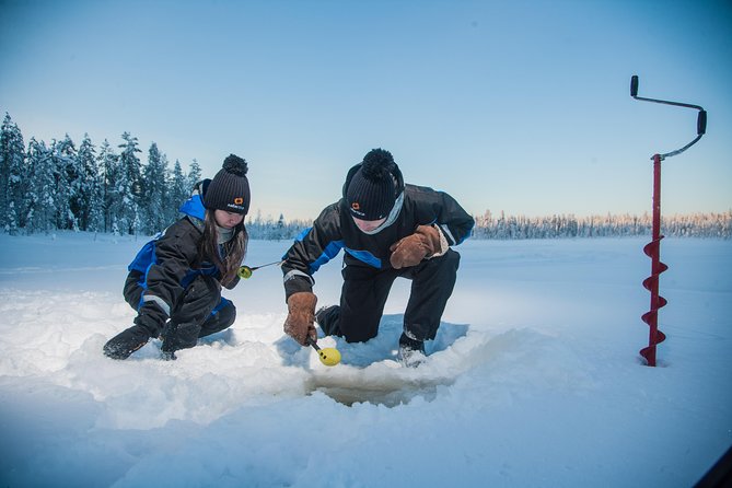 Ice Fishing -By car - Considering the $128.32 Price