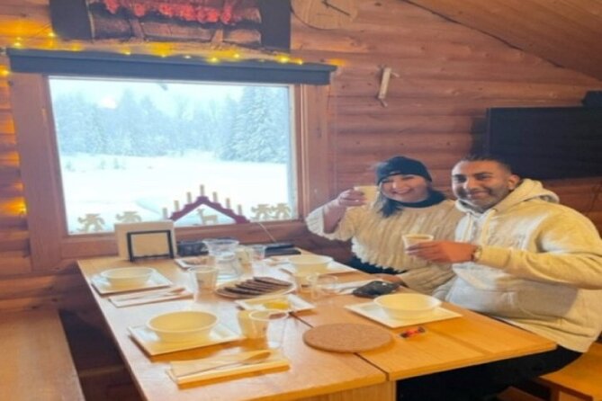 ICE FISHING experience - The frozen lake is part of the experience