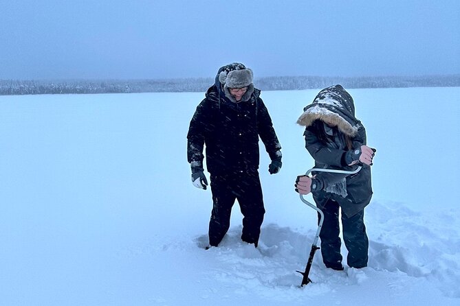 Ice Fishing in Rovaniemi - The Ride Out to the Frozen Lake