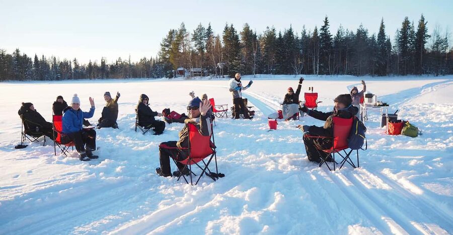 Ice fishing program in Lapland - Timing, cancellations, and the small print
