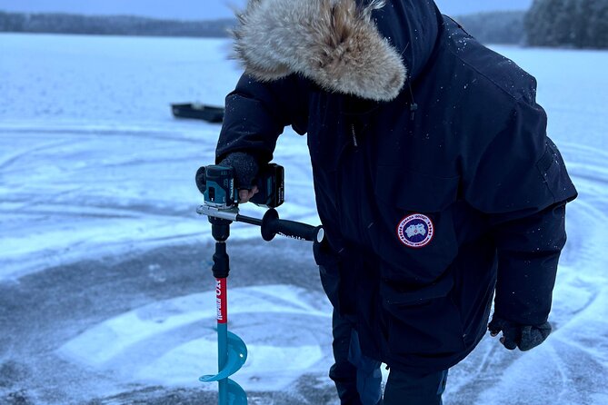 "ICEBREAKER" Ice Fishing VIP Private Tour - Key points at a glance