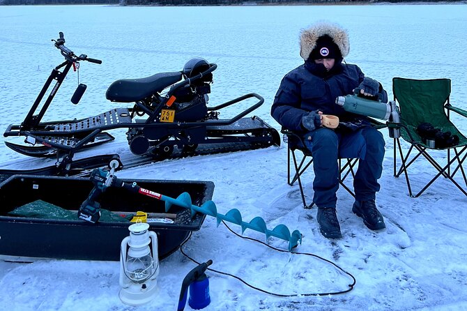 "ICEBREAKER" Ice Fishing VIP Private Tour - What the $329.81 price includes