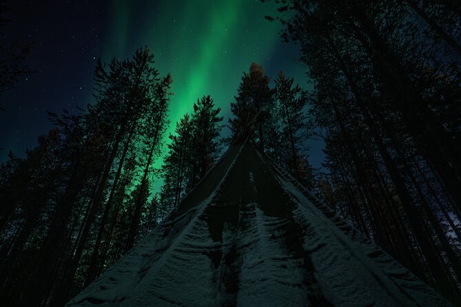 Ivalo: Aurora Hunting with Reindeer - Food, fire, and the traditional hut
