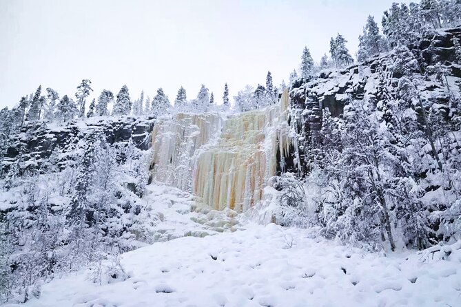 Korouoma Canyon Frozen Waterfalls - The frozen waterfalls and the best photo stops