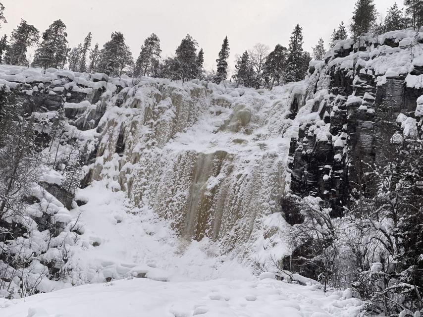 Korouoma Canyon Frozen Waterfalls Hike & Private Teepee BBQ - The private teepee BBQ is a useful finish