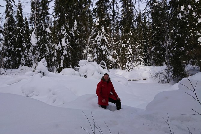 Korouoma Canyon & Ranua Zoo Tour - Photography at the frozen streams