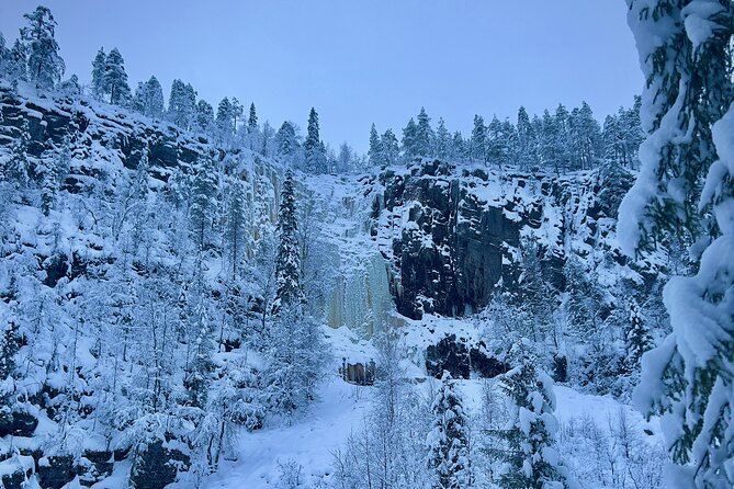 Korouoma Frozen Waterfalls Hiking Tour - The 8:30 am pickup and ride from Rovaniemi