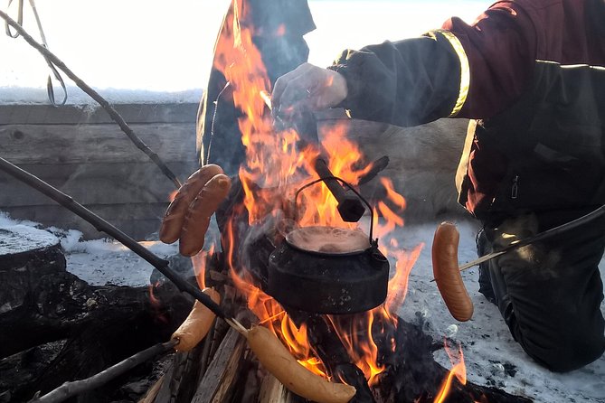 Lakeside Sauna Trip with Ice Fishing and Ice Swimming - Leaving Rovaniemi for a quiet lake