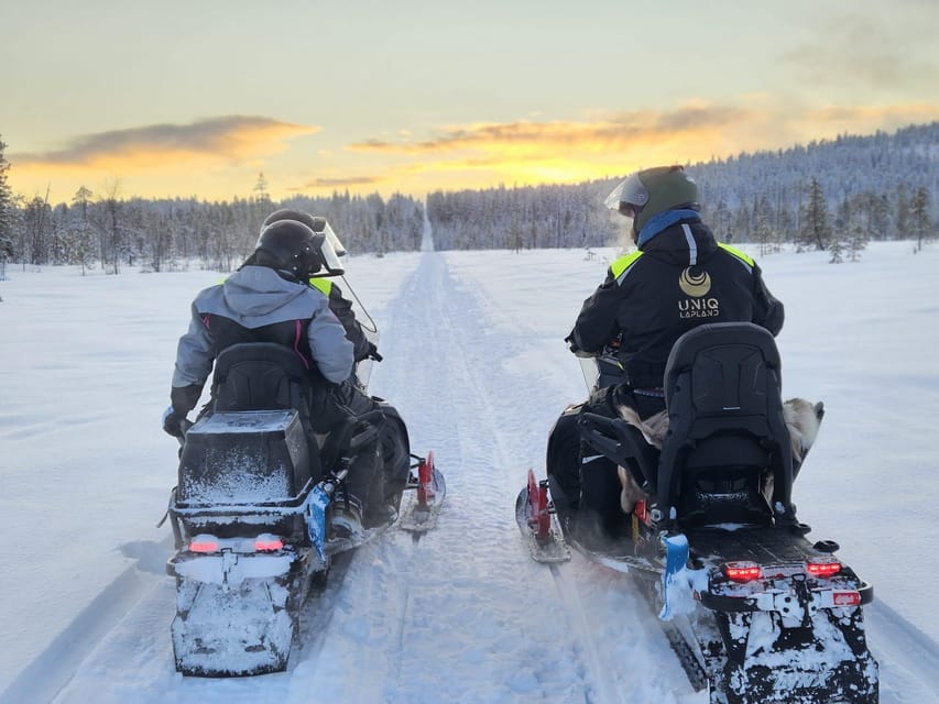 Lapland: Private Snowmobile Safari with arctic Local Guide - Riding through Pyhä-Luosto National Park