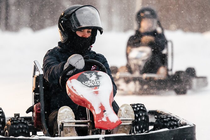 Lapland Winter Park Ice Karting Experience in Rovaniemi Finland - Why the track surface changes the experience