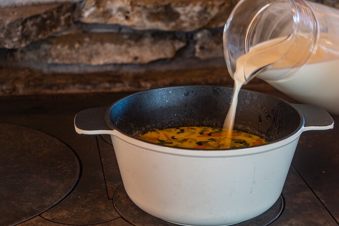 Lappish Cooking Master Class - Learning the salmon soup recipe