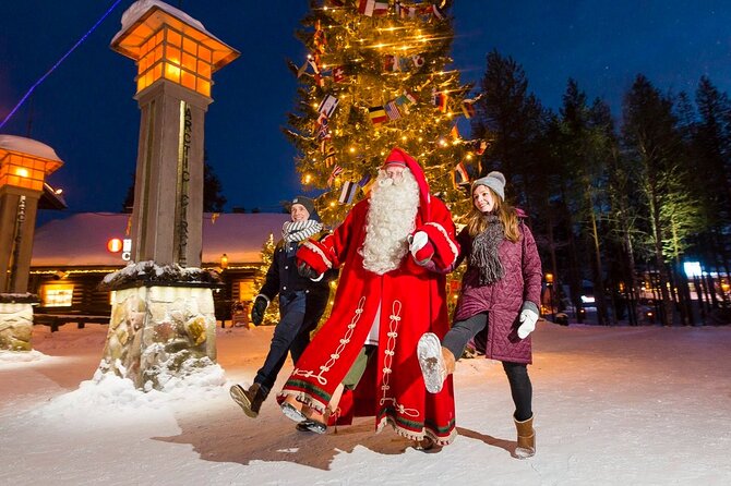 Meet Santa Claus & Santa's Reindeer Ride & Greet Huskies - Crossing the Arctic Circle at Santa Claus Village