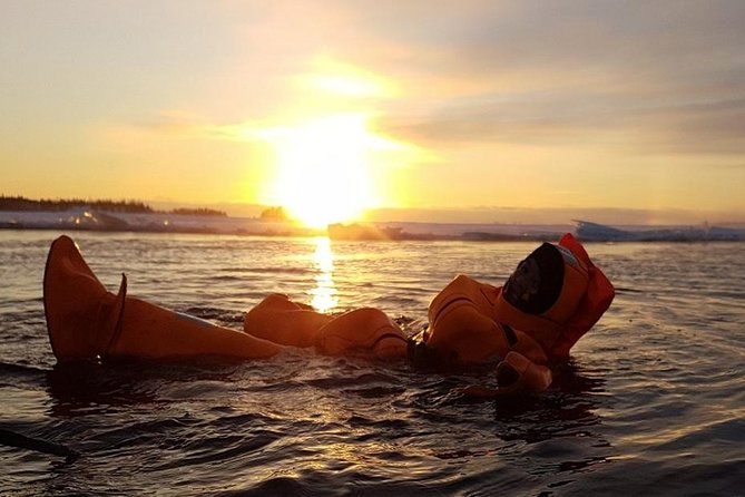 Midnight Sun Floating Experience in Forest Lake - Floating under Rovaniemi’s never-ending summer light