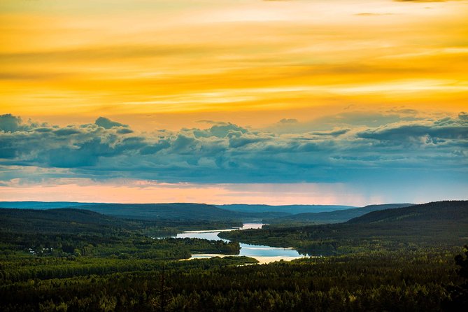 Midnight sun photography tour - Finding a good setting around Rovaniemi