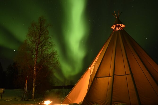 Night Snowmobile Safari, Rovaniemi - Riding into the Arctic night from Apukka