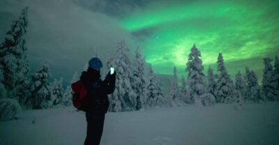 Night Snowshoeing Lapland Experience