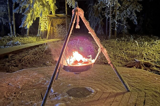 Northern Lights dinner in a Glass Igloo - Who will enjoy this evening most