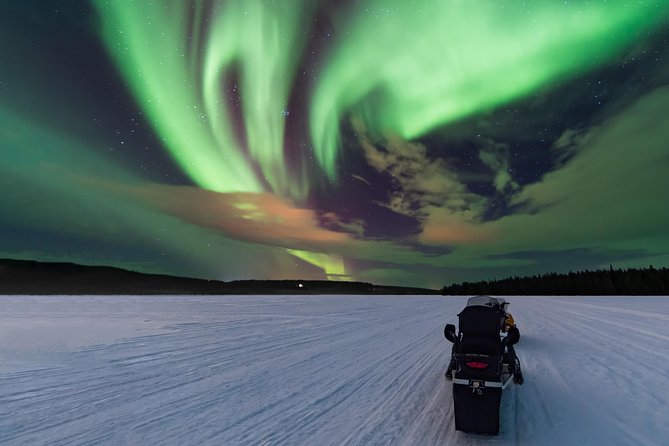 Northern Lights Hunting with Snowmobiles - Setting out from Pekankatu 4