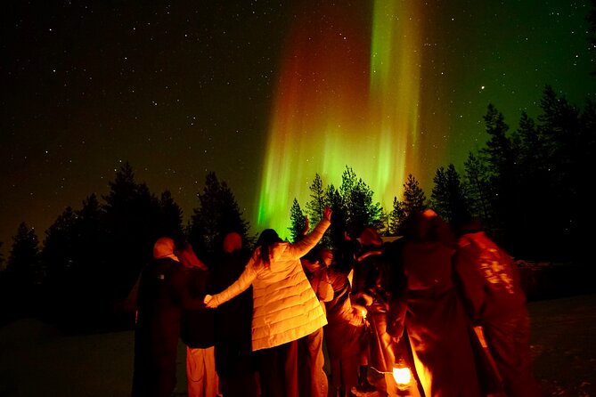 Northern Lights Trip to a Magical Place in Lapland - Leaving town for a darker Lapland sky