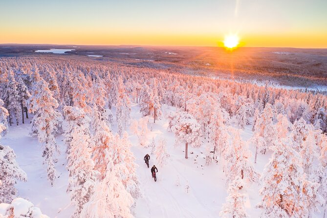 Private Electric Fat Bike Winter Tour in Rovaniemi - The climb to Tottorakka lift station