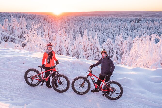 Private Electric Fat Bike Winter Tour in Rovaniemi - The downhill return to Roll Outdoors