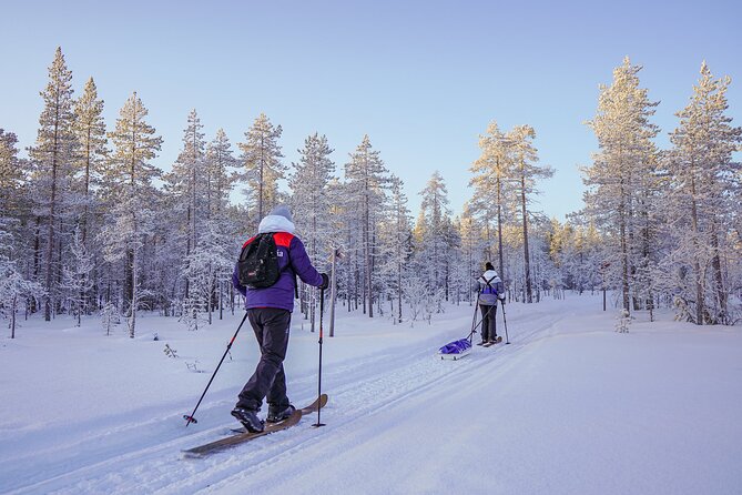 Private Snowshoe or Ski Adventure in Lapland from Rovaniemi - The open fire is more than a warm-up