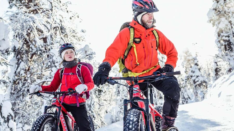 Pyhätunturi: Electric Fatbike Tour in Finnish Lapland - Why an electric fatbike makes sense in Finnish snow