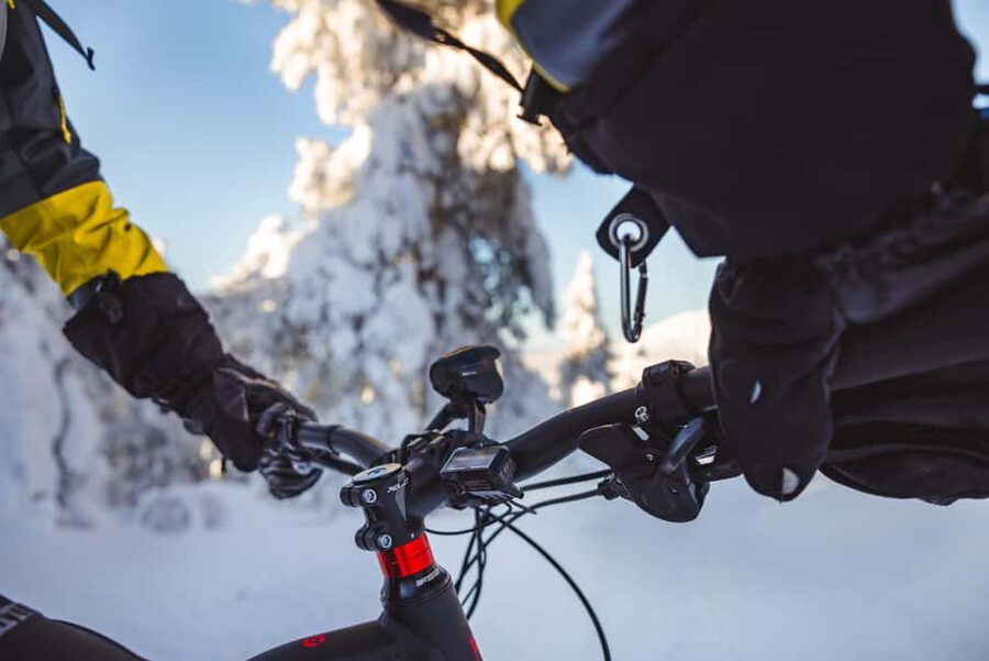Pyhätunturi: Electric Fatbike Tour in Finnish Lapland - The hot berry drink pause