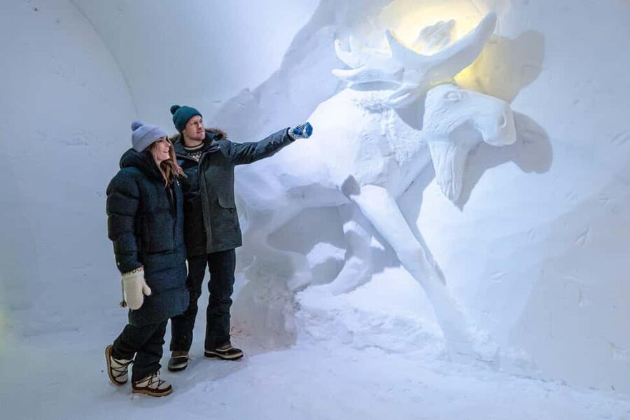Rovaniemi: Arctic Snow Hotel Tour - The Ice Bar and Ice Restaurant