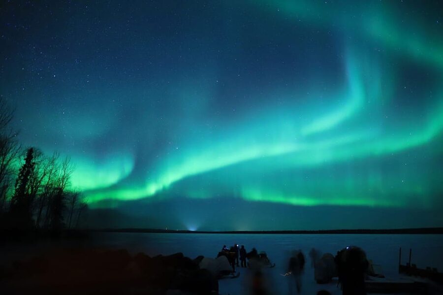 Rovaniemi: Aurora Borealis Trip – Autumn - What the Aurora might look like