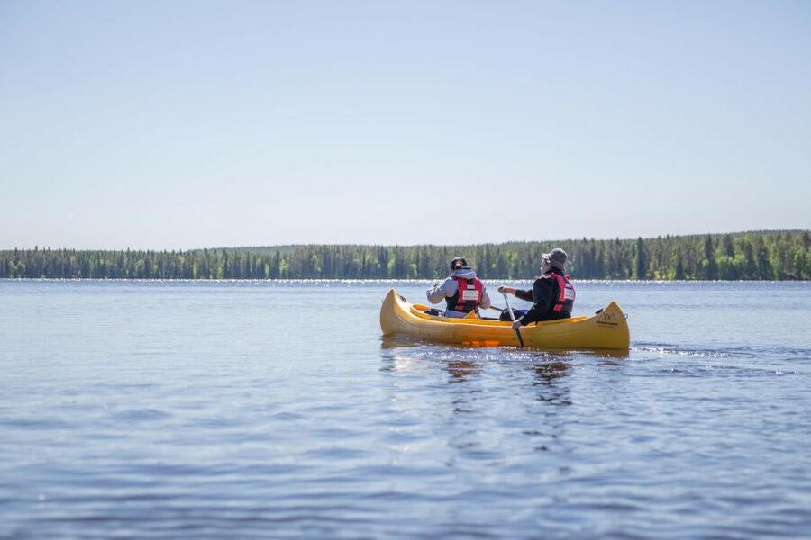 Rovaniemi: Authentic Reindeer Farm & Canoeing - Pickup, meeting point, and timing