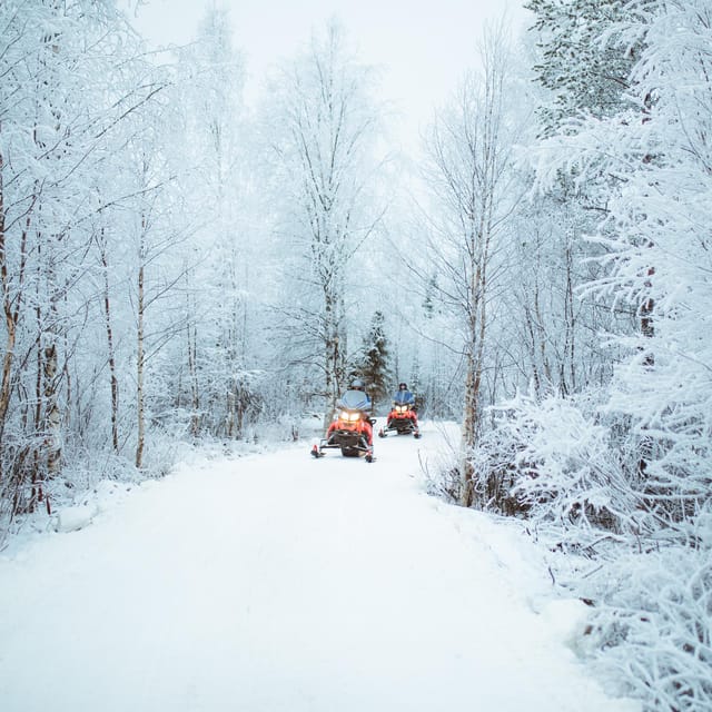 Rovaniemi: Early Winter 2 Hour Snowmobile Safari - Getting from Rovaniemi to Apukka